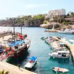 Mediterranean landscape in Antalya.
