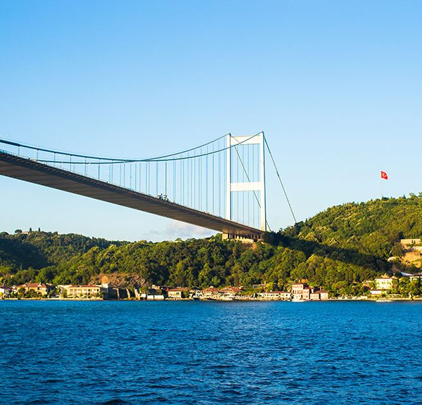 Fatih Sultan Mehmet Bridge over the Bosphorus