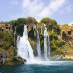 waterfall in Antalya Turkey